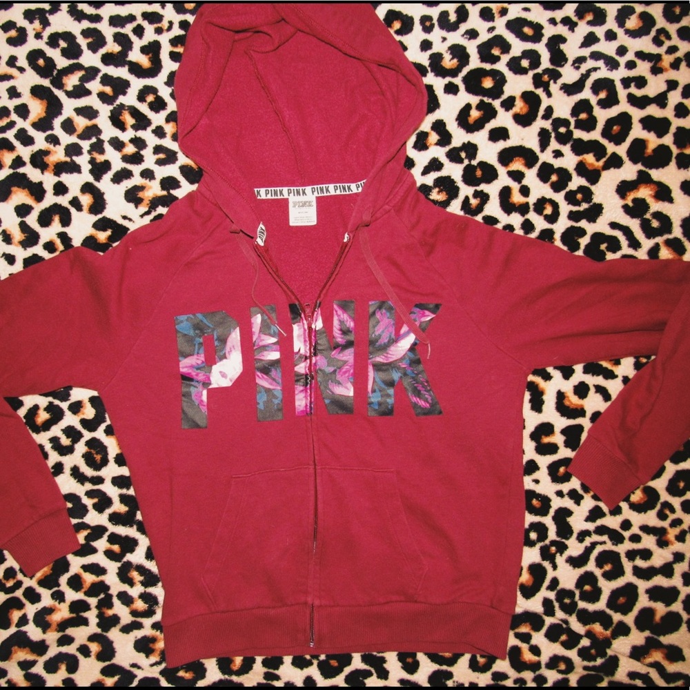 VS Pink Full Zip Hoodie